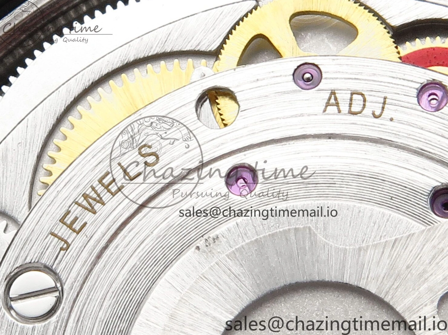 Best Stick YG 126233 EWEF SS on Textured Jubilee A3235 Bracelet 36 Marker YG Edition DateJust Dial 0510